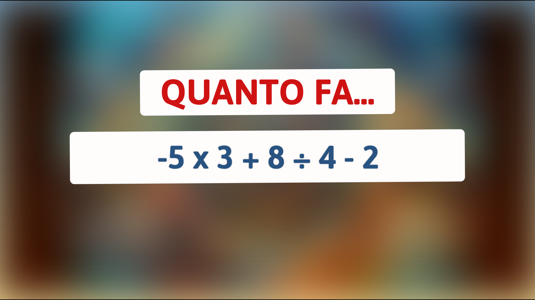 doar cei cu IQ de geniu pot rezolva acest calcul matematic în mai puțin de 30 de secunde! ești printre ei?"