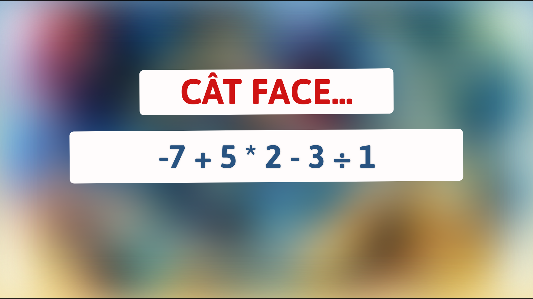 doar un geniu poate rezolva acest puzzle matematic simplu dar înșelător! te-ai încumeta?"